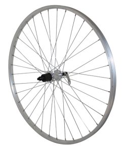 Roue VTC Disque - Patin Blocage 700 X 35 - 28" Alu Arriere Moyeu Qc300 Centerlock Cassette Shimano 11-10-9V 36 Rayons Jante 21C