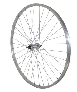 Roue VTC - City Patin 700 X 28 - 35 Arriere Jante et Moyeu Alu Axe Plein Roue Libre 1V (Vendu Avec Ecrou 10X100) Jante 19C
