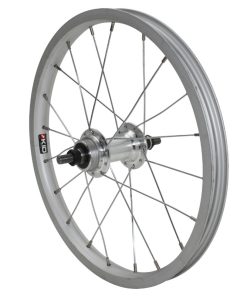 Roue VTT Patin 16" Arriere 16X1,75 Alu Moyeu Acier Axe Plein Roue Libre 1V (Vendu Sans Ecrou 9X100)