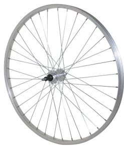 Roue VTT Patin 26" Alu Arriere Moyeu Alu Axe Plein Roue Libre 7-6V (Vendu Avec Ecrou 10X100) Jante 21C