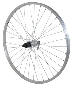 Roue VTT Patin Blocage 26" Alu Arriere Moyeu Shimano Qc300 10-9-8V Compatible 7V 36 Rayons Jante 21C