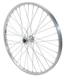 Roue VTT Patin Blocage 24" Alu Avant Moyeu Alu Jante 21C