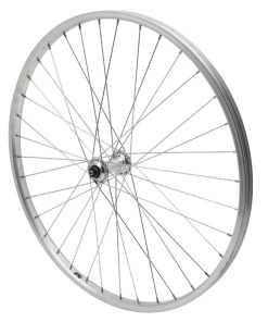 Roue VTT Patin Blocage 26" Alu Avant Moyeu Alu Jante 21C