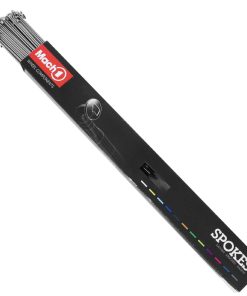 Rayon Inox Argent 2mm L 286mm Tete Coudee Avec Ecrou (Boite de 100)