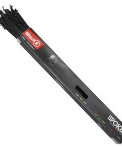 Rayon Inox Noir 2mm L 298mm Tete Coudee Avec Ecrou (Boite de 100)
