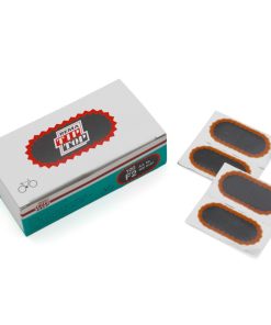 Rustine Chambre Tip Top F2 Rouge Ovale 50X25mm (Boite de 100) (500 0191)