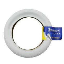 Pneu City 12 1-2 X 2 1-4 Michelin City-J Blanc TR (47-203)