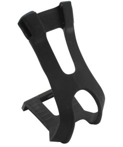 Cale Pied VTT Newton Resine Noir Pour Courroie (Paire)