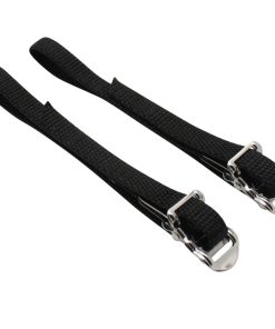 Courroie Cale Pied VTT-Route Gravity Nylon Noir (Vendu A La Paire)