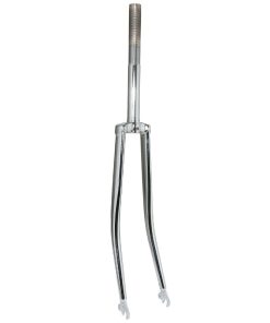 Fourche City 700C Rigide Demi-Course Acier Chrome Cintre Guidon Pivot (240-120mm) Filete 1"-22,2 Interieur