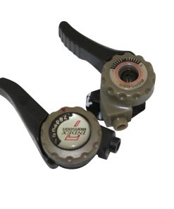 Manette VTT Gravity Indexe A Collier Sur Cintre Guidon 7V. (Paire) (Offre Speciale)