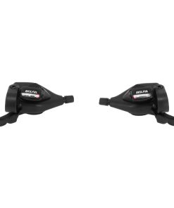 Manette VTT Gravity Indexe Rapid Push-Pull 3X8V. (Paire) Compatible Shimano