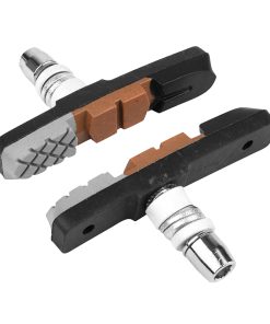 Porte Patin Frein VTT A Vis Deporte Newton 72mm Orange-Gris-Noir Type Shimano (2 Paires)