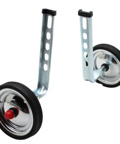Stabilisateur Velo Newton Roue Acier Chrome 12-20" (Paire)