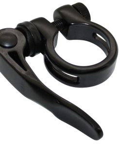 Collier Serrage Tige de Selle Rapide Newton Alu Noir Diam. 28,6mm (Sur Carte)