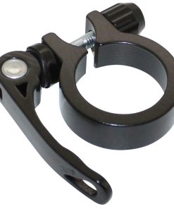 Collier Serrage Tige de Selle Rapide Newton Alu Noir Diam. 34,9mm (Sur Carte)