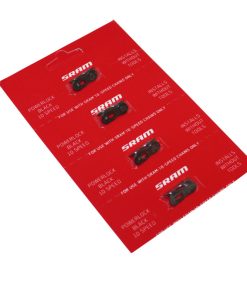 Connecteur de Chaine Velo 10V. SRAM Noir (Attache Rapide) (Blister de 4 Pieces)