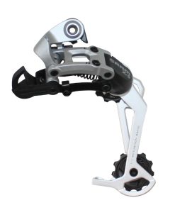 Derailleur VTT Arriere SRAM 8-9V. X5 Chape Longue Argent