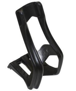 Cale Pied VTT Zefal Long Resine Noir M Pour Courroie (Paire)