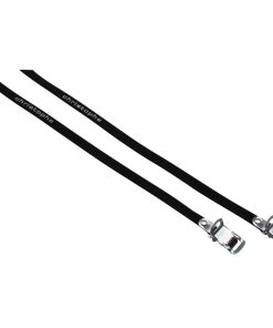 Courroie Cale Pied Christophe 515 Noir Nylon Tresse (Paire)