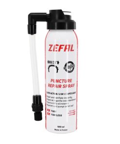Bombe Anti-Crevaison Zefal Pneu VTT Tubeless - Tubetype Presta-Schrader (100Ml)