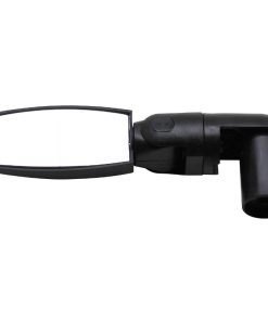 Retroviseur Velo Gauche Ou Droit Zefal Spin Rabattable Fixation Extremite Cintre Guidon (Utilisation Route) (Miroir 6X3Cm) 25X110X22 mm