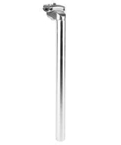 Tige de Selle VTT Newton Mono Alu Argent Diam 26,4 L350mm