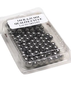 Bille Acier 6,350mm (1-4'') (1 Grosse de 144 Billes)