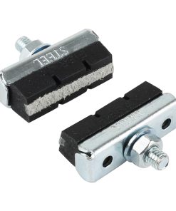 Porte Patin Frein City Caliper Symetrique Fibrax Condition Humide pour Jante Acier 40mm (1 Paire sur Carte)
