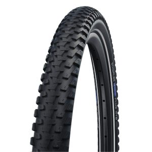 Pneu VTT Suv 27.5 X 2.25 Schwalbe Marathon plus MTB Crampons Noir TR (57-584) Renfort Flanc Reflex Homologue VAE e50