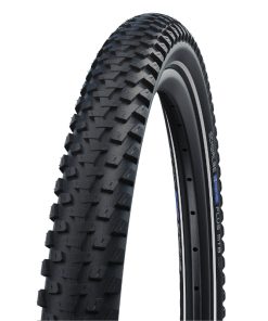 Pneu VTT Suv 27.5 X 2.25 Schwalbe Marathon plus MTB Crampons Noir TR (57-584) Renfort Flanc Reflex Homologue VAE e50