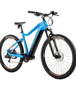 Velo Electrique-VAE VTT 29 Leader Fox Swan 2023 Homme Bleu Mat 9V Moteur Central Bafang M300 36V 80Nm Batterie 15Ah (Taille Cadre 21,5'' - H52cm - XL - Pour Adulte de 178cm À plus)