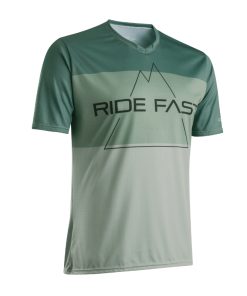 Maillot Gist VTT Homme Hills Manches Courte Vert XL - 5365