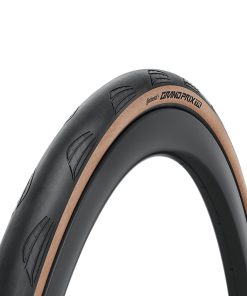 Pneu Route 700 X 32 Continental Grand Prix Noir Flanc Marron Tubeless Ready TS (32-622) Compatible VAE