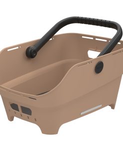 Panier Arriere Synthetique Recycle Cento Neo MIK 2.0 Basil Sable (46x35x25cm) Compatible Systeme MIK 2.0 (Fixation Inclus)