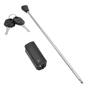 Alternative view of Broche - Goupille Antivol Basil pour Verrouillage du Systeme Fixation MIK Hooks (Inclus Cadenas)