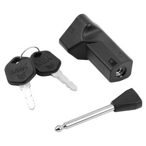 Alternative view of Broche - Goupille Antivol Basil pour Verrouillage du Systeme Fixation MIK HD (Inclus Cadenas)