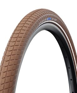 Pneu VTT Urbain - VAE 700 X 50 Schwalbe Big Ben TR Marron (50-622) Renfort K-Guard Flanc Reflex (Twin Skin) Homologue VAE