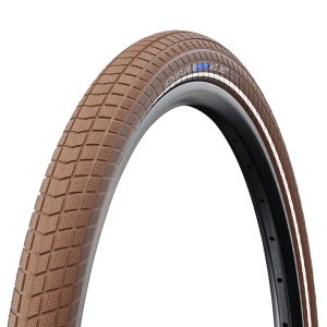 Pneu VTT Urbain - VAE 700 X 50 Schwalbe Big Ben TR Marron (50-622) Renfort K-Guard Flanc Reflex (Twin Skin) Homologue VAE
