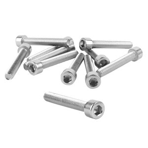 Vis CHC 6 Pans Creux M6 X 40 MM Chrome (Sachet de 10 Pieces) - P2R-