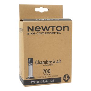 Chambre A Air Velo 700 X 35 Newton Valve Standard 48 MM - Epaisseur Renforcee 1.2mm