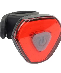 Eclairage Velo Usb Arriere Newton sur Tige de Selle Eclairage 3 Modes Fixe et 3 Modes Clignotant (Autonomie Mode 100% 1H50) Noir - Rechargeable Usb