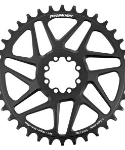 Plateau VTT Direct Mount 8 Trous pour SRAM Sx-Nx-Gx Stronglight Mono Alu Noir 36DTS - 12V. Narrow Wide (Deport 3mm)