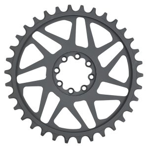 Alternative view of Plateau VTT Direct Mount 8 Trous pour SRAM X01-XX1 Stronglight Mono Alu HT3 Noir 34DTS - 12V. Narrow Wide (Deport 3mm)