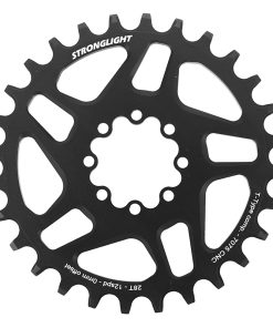 Plateau VTT Direct Mount 8 Trous pour SRAM Sx-Nx-Gx Stronglight Mono Alu Noir 28DTS - 12V. Narrow Wide