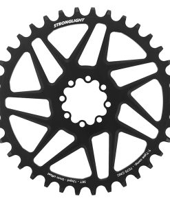 Plateau VTT Direct Mount 8 Trous pour SRAM Sx-Nx-Gx Stronglight Mono Alu Noir 36DTS - 12V. Narrow Wide