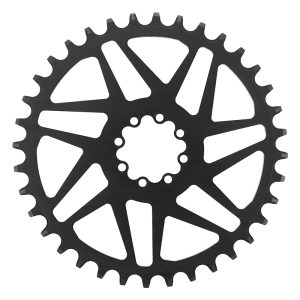 Alternative view of Plateau VTT Direct Mount 8 Trous pour SRAM Sx-Nx-Gx Stronglight Mono Alu Noir 36DTS - 12V. Narrow Wide