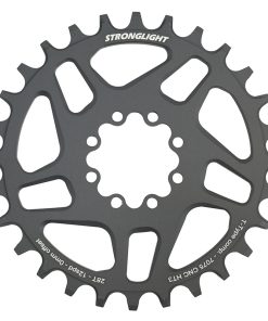 Plateau VTT Direct Mount 8 Trous pour SRAM X01-XX1 Stronglight Mono Alu HT3 Noir 28DTS - 12V. Narrow Wide