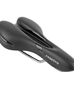 Selle Royal Respiro-Stracciatella Loisir Gel Confort Max Athletic avec Protection Laterale et Elastomere Noir 279x159mm 429g