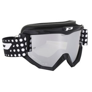 Alternative view of Masque-Lunettes Cross Progrip 3201 Fl Atzaki Multilayered Noir Mat Ecran Miroir Argent Anti-Rayures-Anti U.v. Compatible avec Port Lunettes de Vue (Homologue Ce-en Ac-12072 Rev.1)